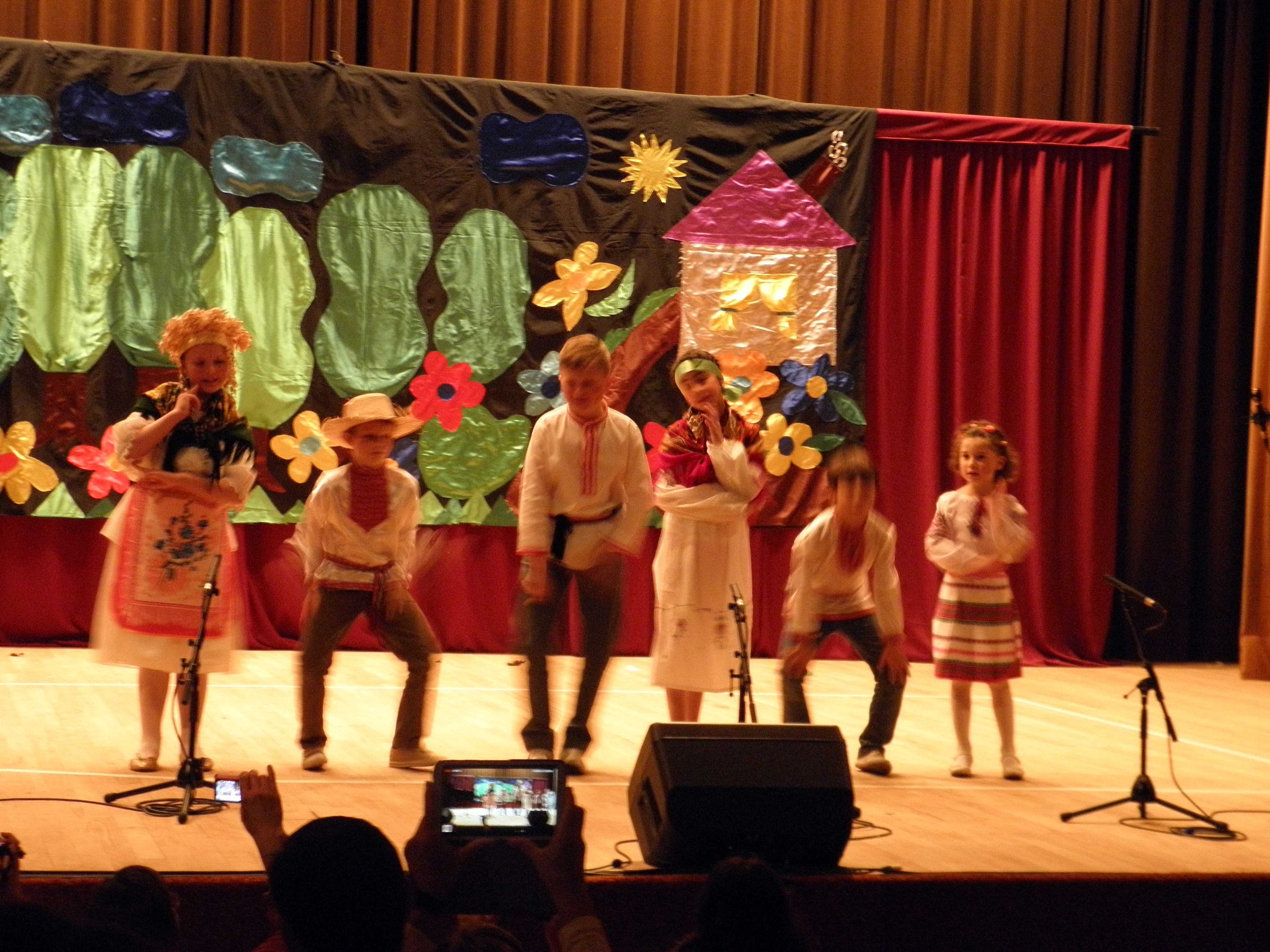 image ronde d'enfants